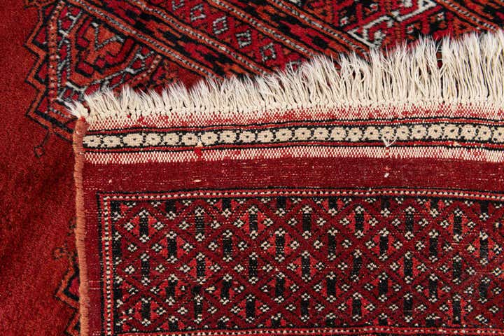 2' 9 x 5' 4 Hand Knotted Bokhara Oriental Wool Rug