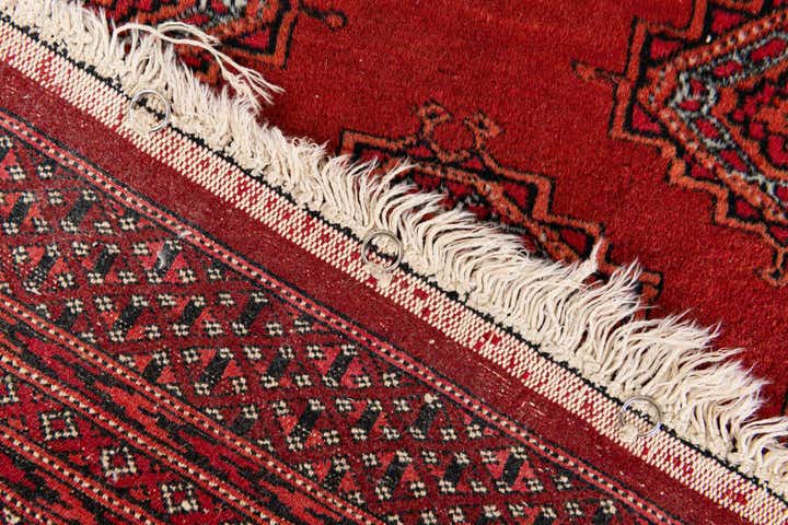 2' 9 x 5' 4 Hand Knotted Bokhara Oriental Wool Rug