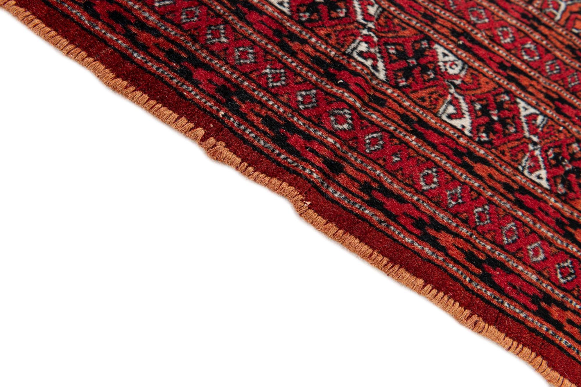 2' 9 x 5' 4 Hand Knotted Bokhara Oriental Wool Rug