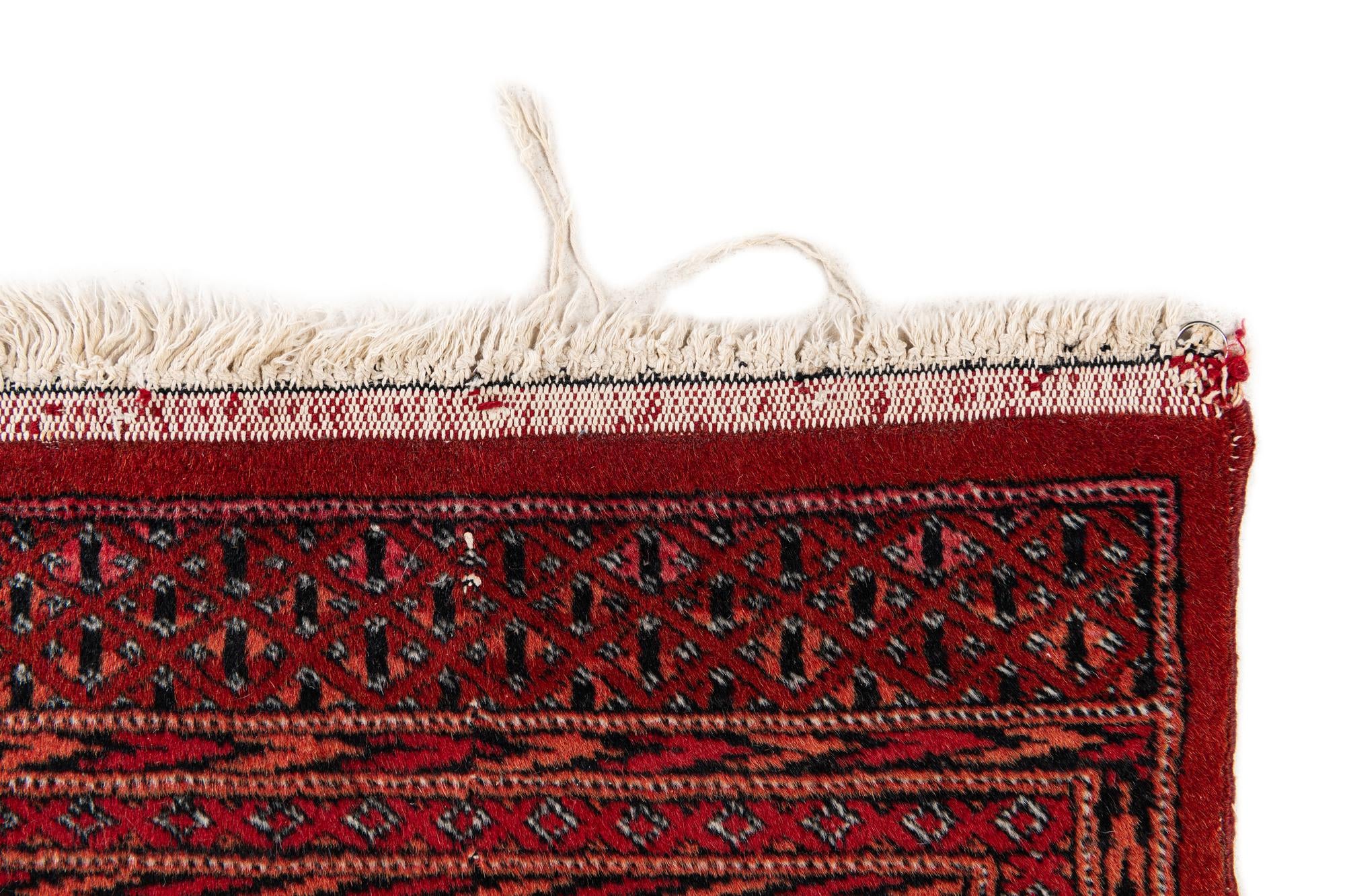 2' 9 x 5' 4 Hand Knotted Bokhara Oriental Wool Rug