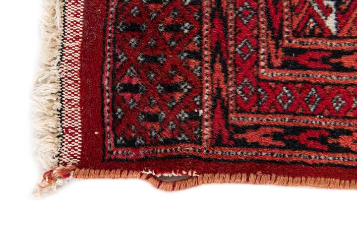 2' 9 x 5' 4 Hand Knotted Bokhara Oriental Wool Rug