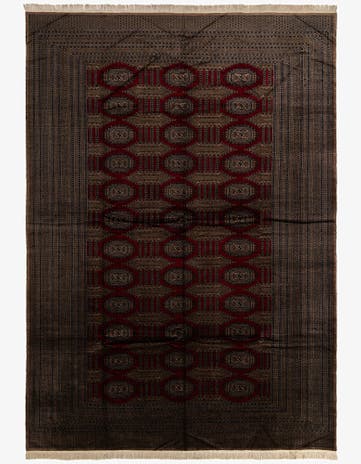 10' 2 x 14' 3 Hand Knotted Bokhara Oriental Wool Rug