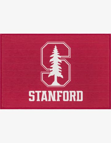 Burgundy College Collection Rug