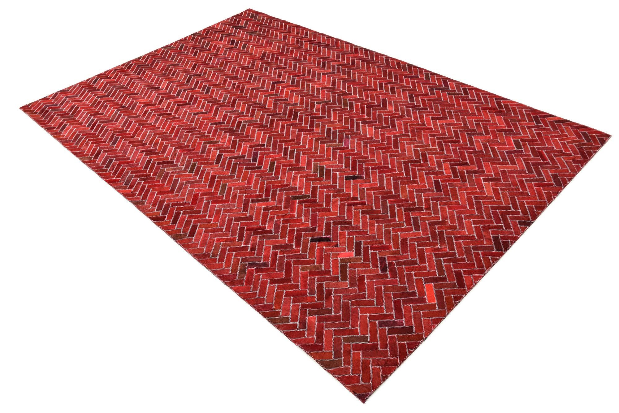 5' 2 x 7' 10 Cowhide Rug