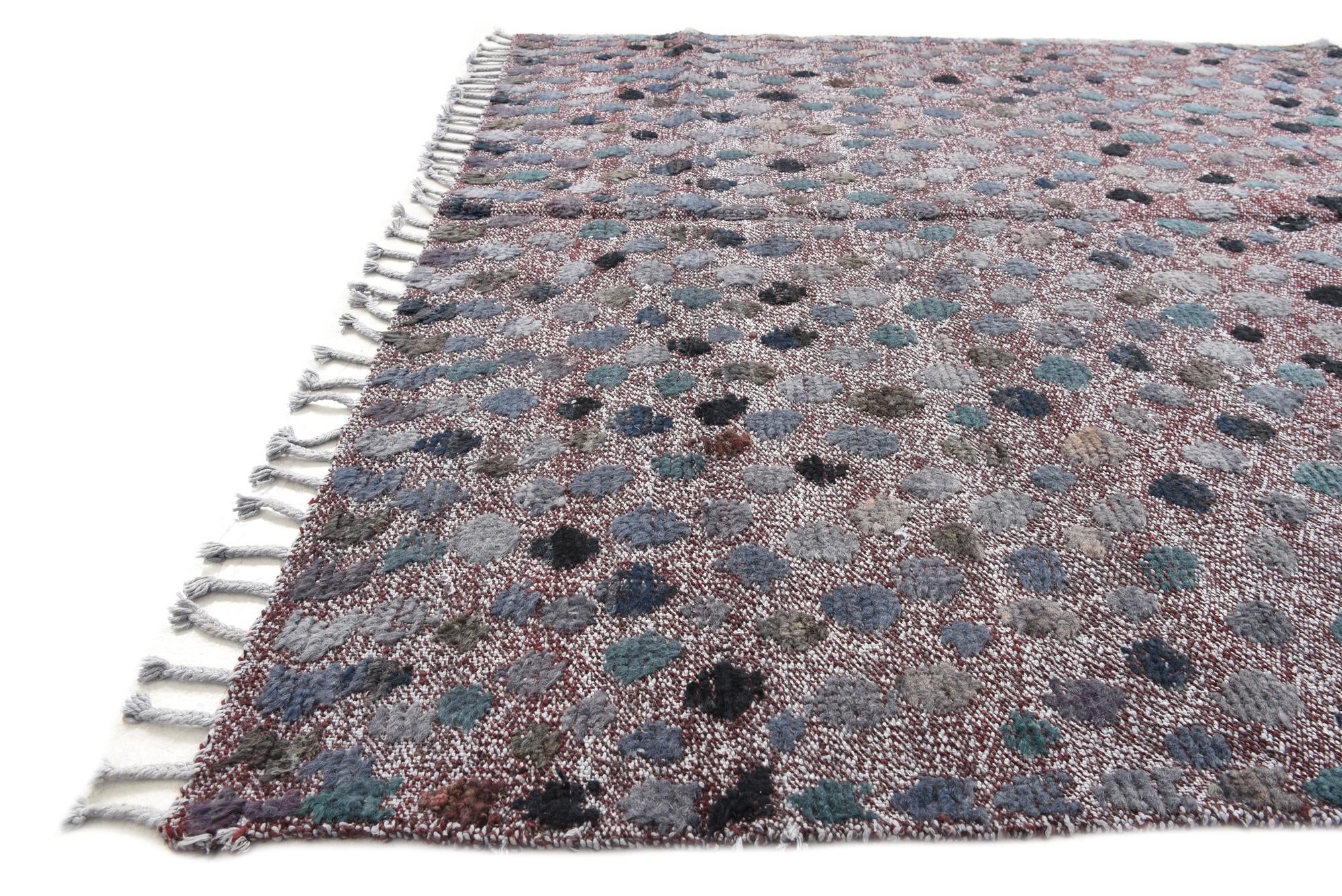5' 3 x 8' 3 Hand Knotted Darya Wool Rug