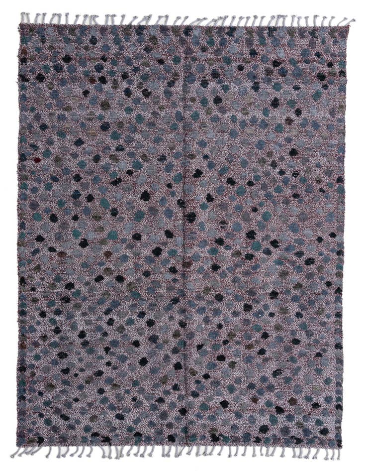 Detail image of 5' 3 x 8' 3 Hand Knotted Darya Wool Rug