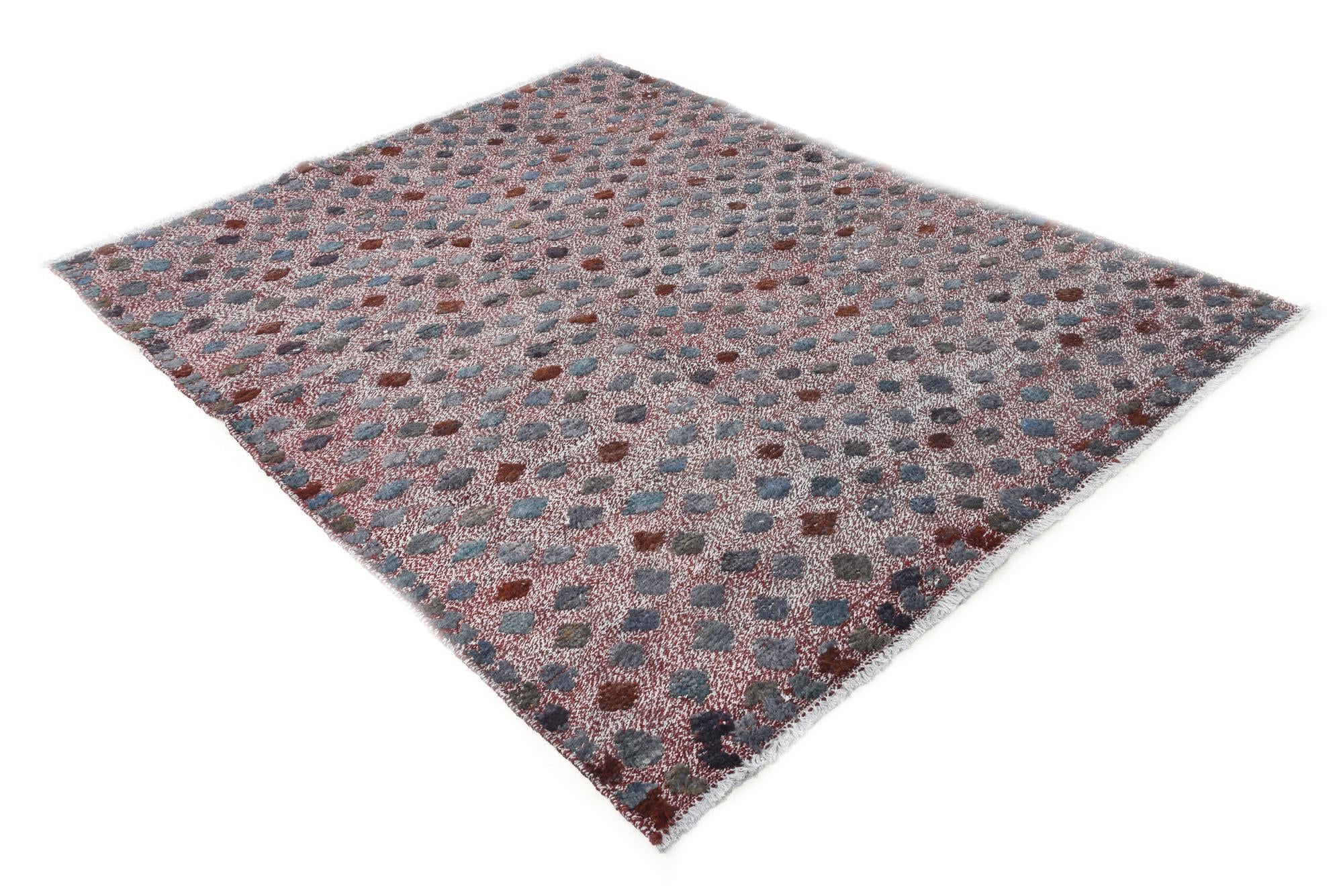 4' 10 x 6' 5 Hand Knotted Darya Wool Rug