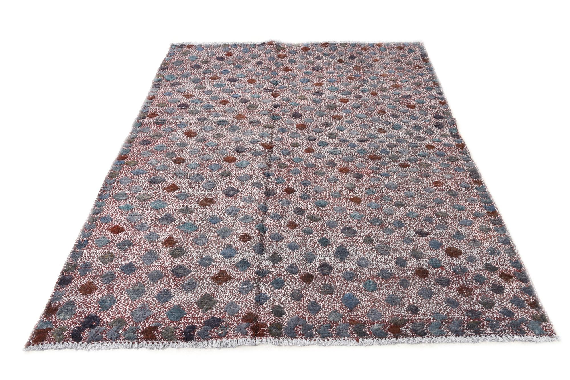 4' 10 x 6' 5 Hand Knotted Darya Wool Rug