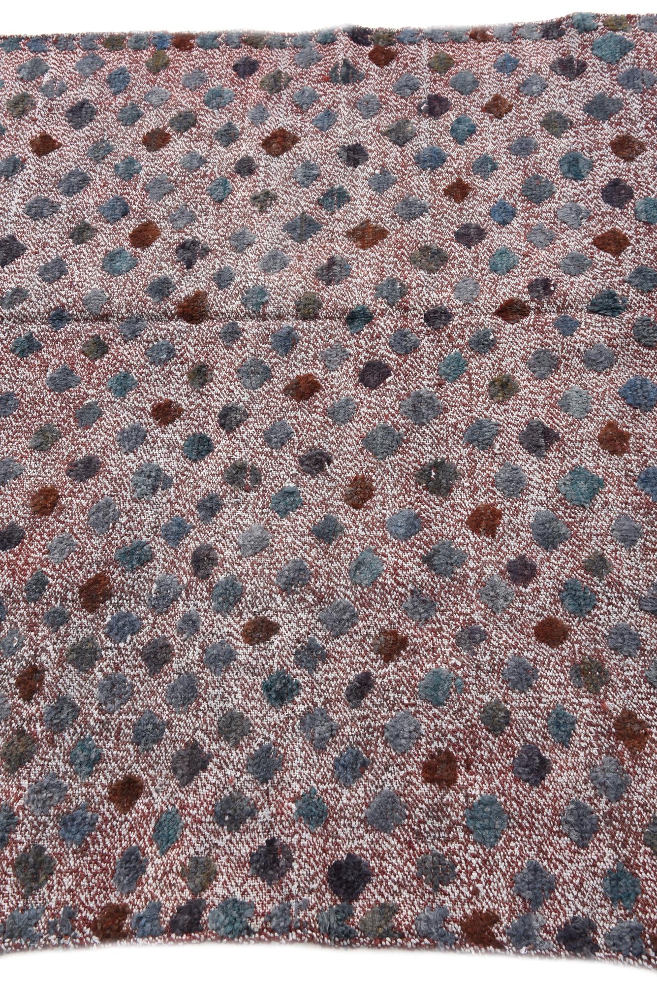 4' 10 x 6' 5 Hand Knotted Darya Wool Rug