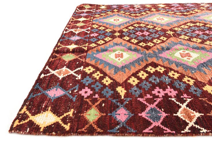 Detail image of 5' 8 x 7' 10 Hand Knotted Darya Wool Rug