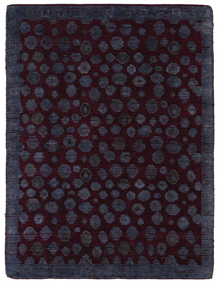 Detail image of 4' 10 x 6' 1 Hand Knotted Darya Wool Rug