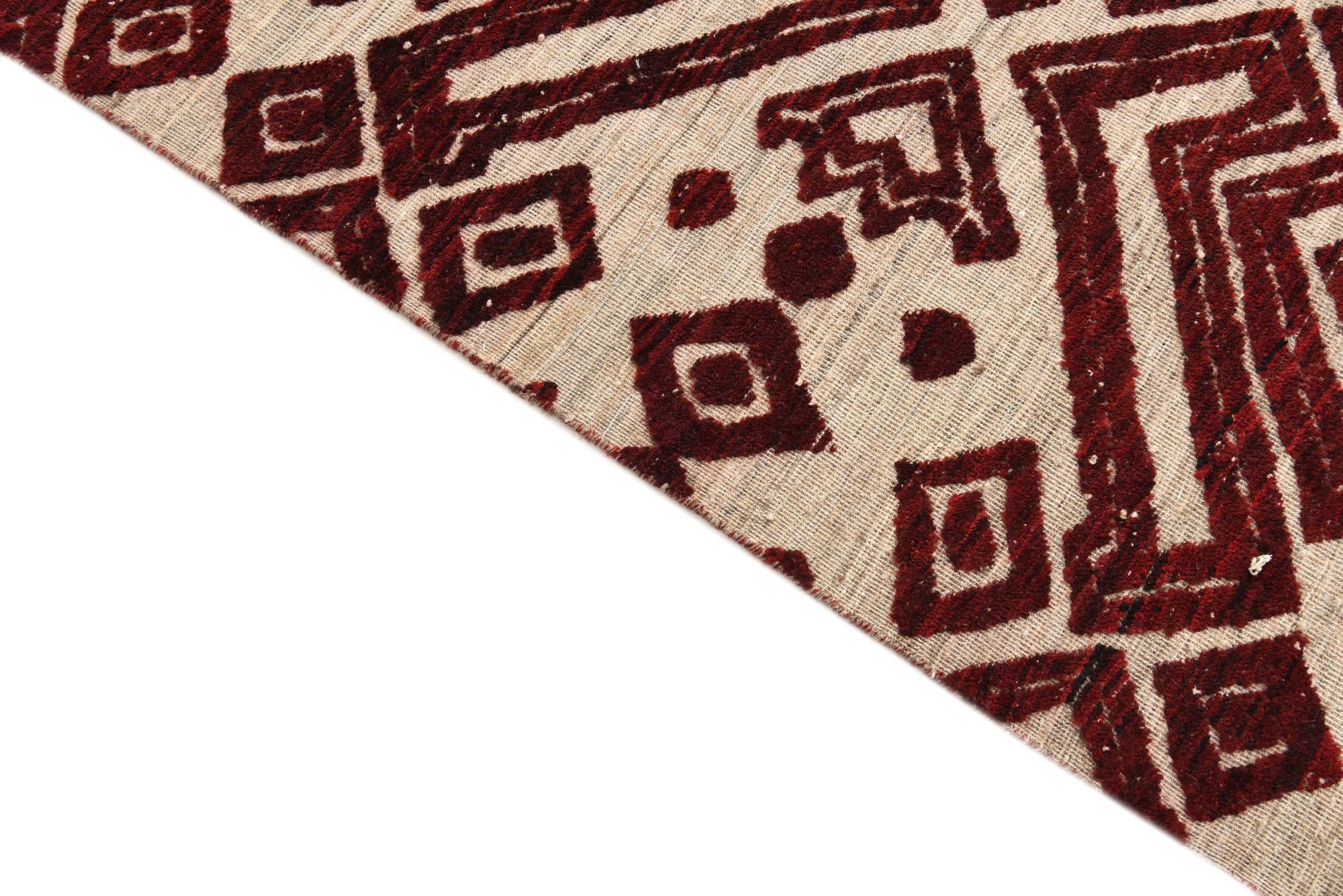 8' 10 x 12' 5 Hand Knotted Darya Wool Rug