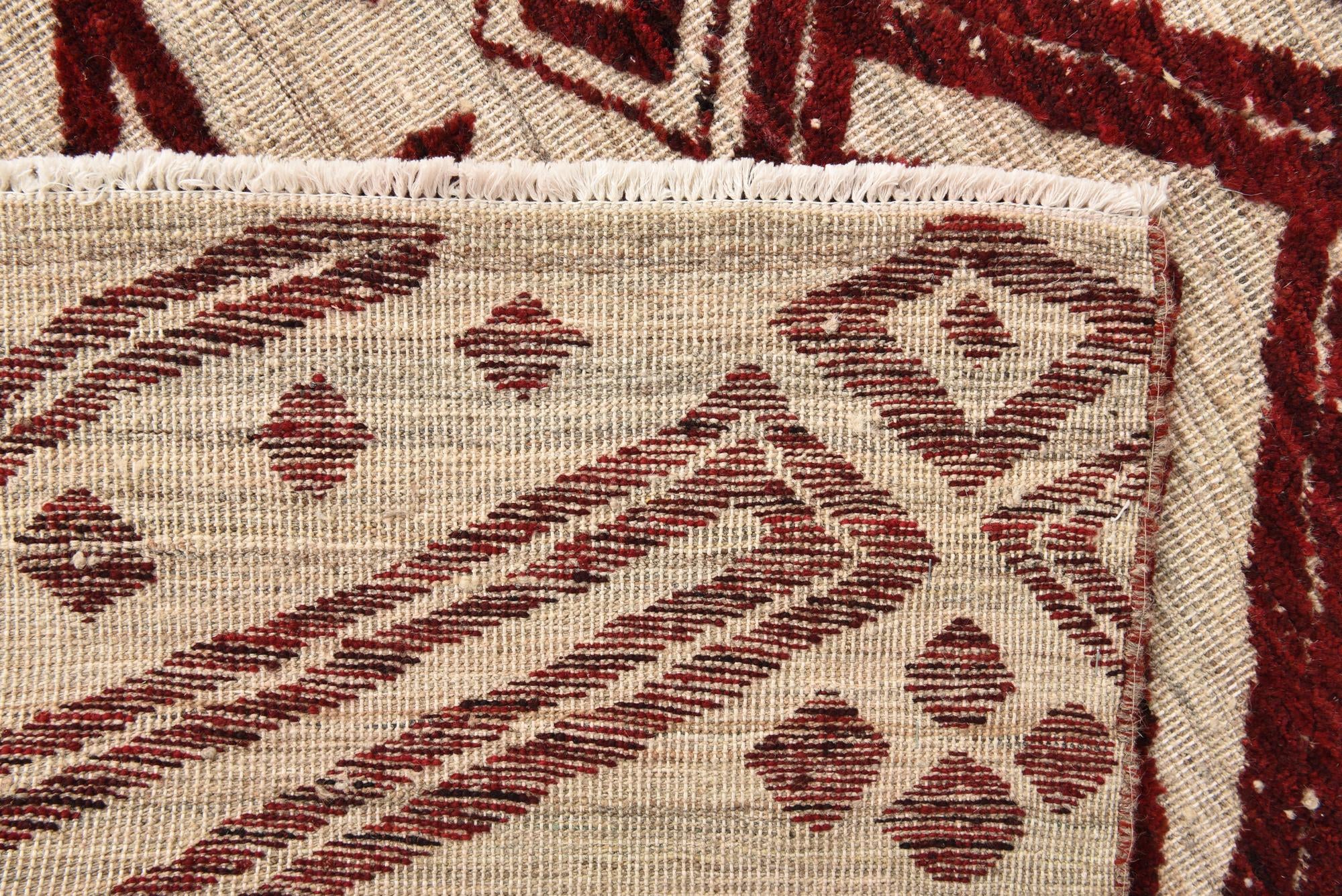 8' 10 x 12' 5 Hand Knotted Darya Wool Rug