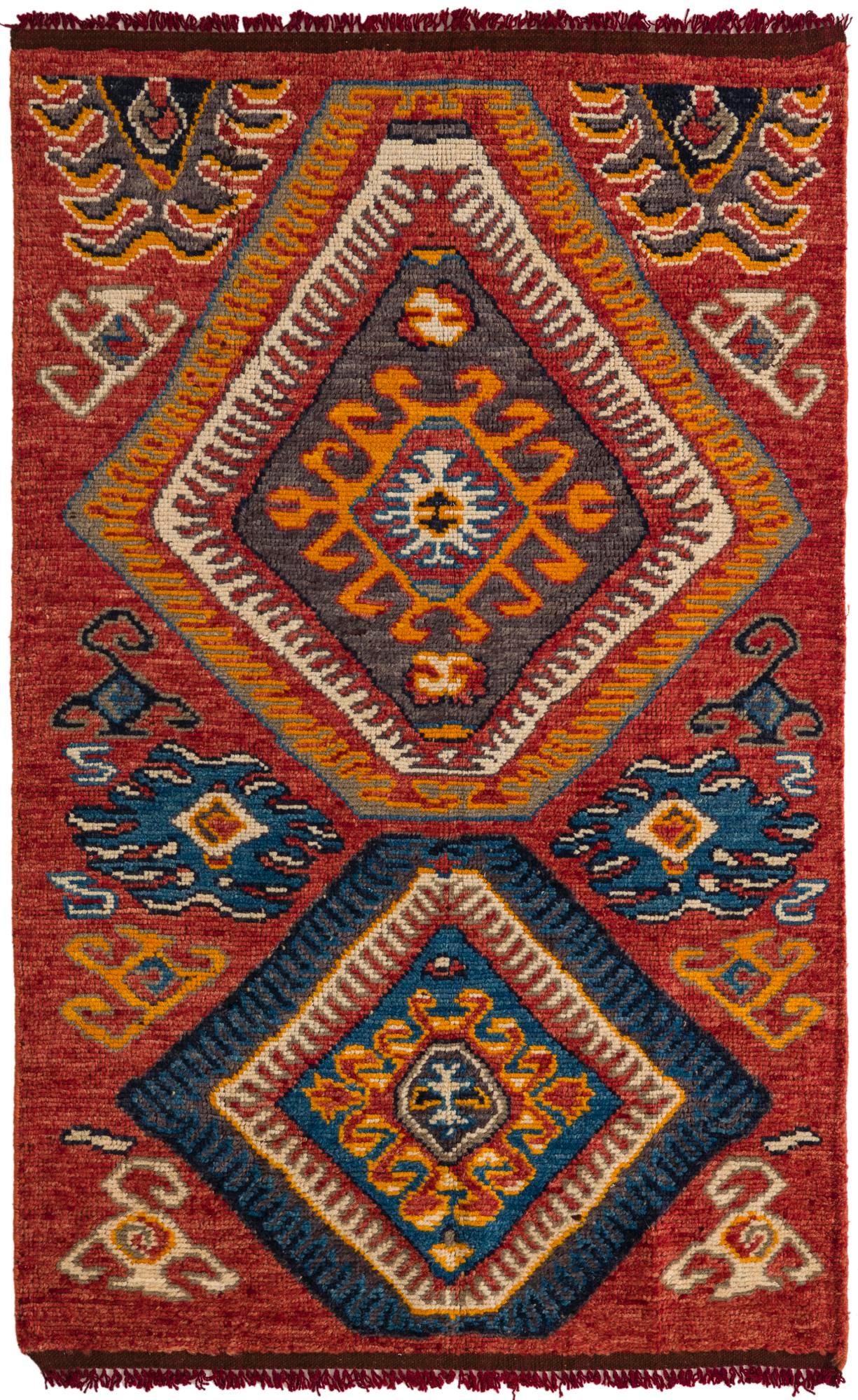 4' x 6' 5 Hand Knotted Darya Wool Rug