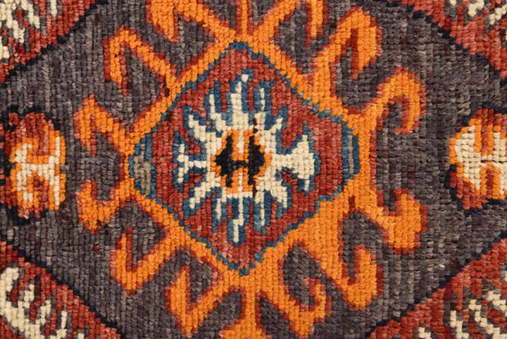 4' 1 x 6' 5 Hand Knotted Darya Wool Rug