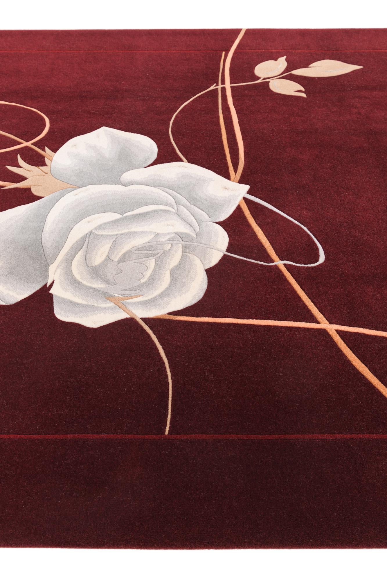 6' 8 x 9' 11 Hand Knotted Darya Wool Rug