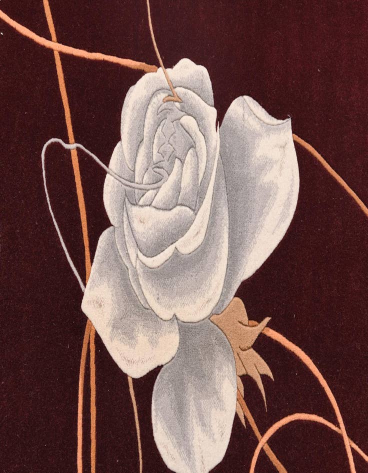 Detail image of 4' 11 x 6' 7  Hand Knotted Darya Wool Rug