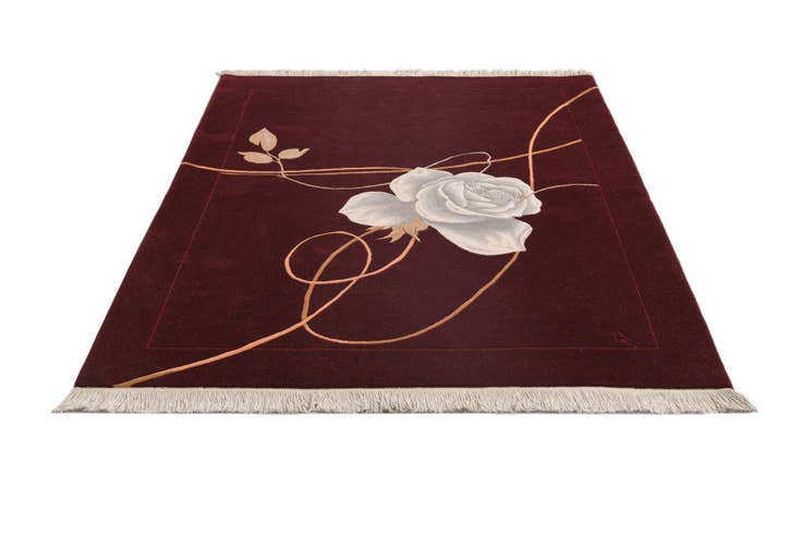 Detail image of 5' x 6' 8 Hand Knotted Darya Wool Rug