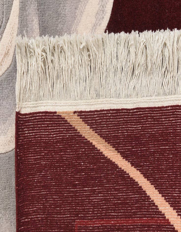 Detail image of 5' x 6' 8  Hand Knotted Darya Wool Rug