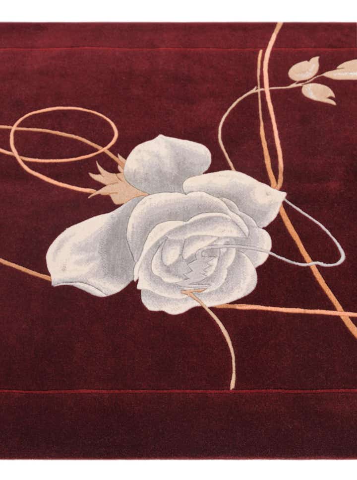 4' x 5' 11 Hand Knotted Darya Wool Rug