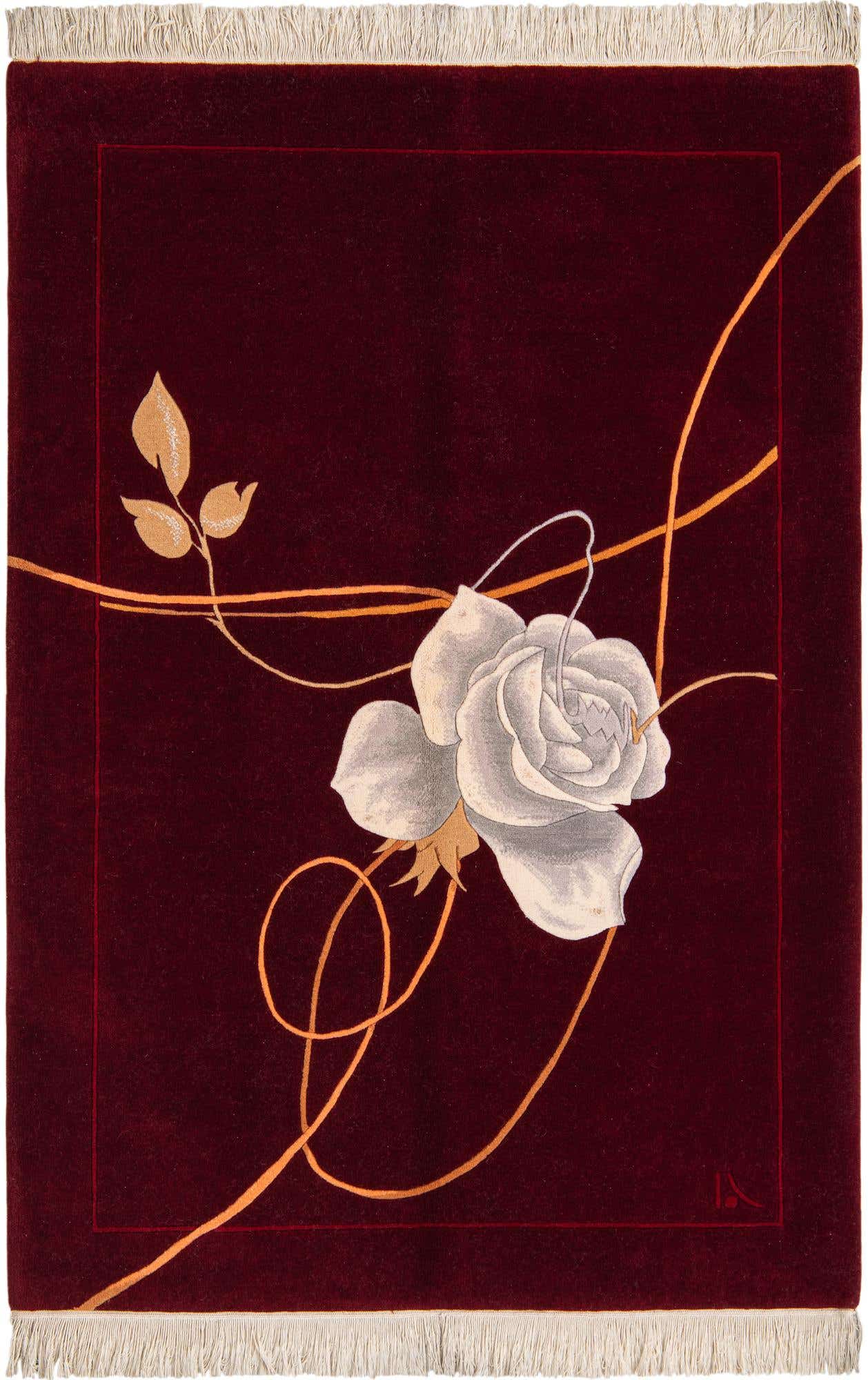 4' x 5' 11 Hand Knotted Darya Wool Rug