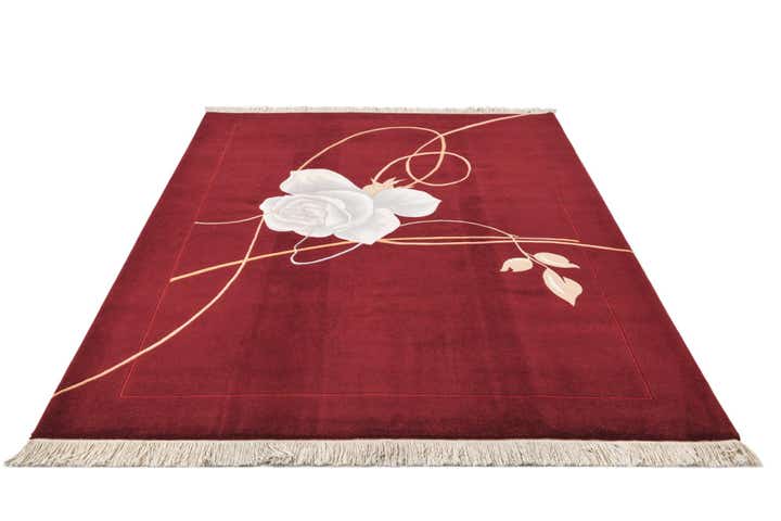 5' 7 x 7' 11 Hand Knotted Darya Wool Rug