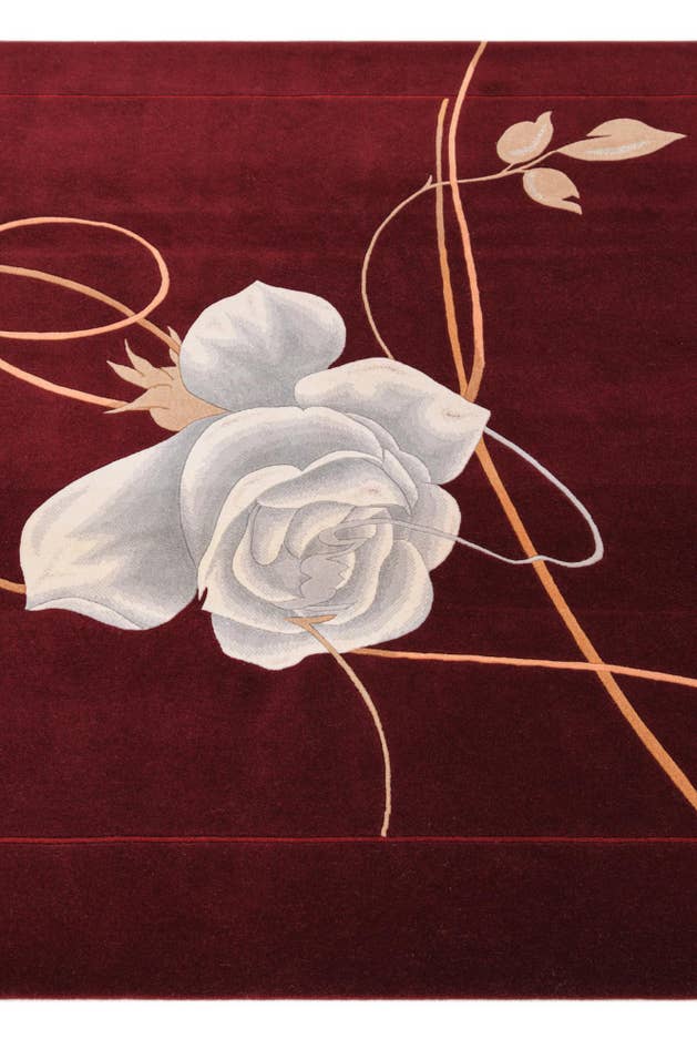 Detail image of 5' 7 x 7' 11 Hand Knotted Darya Wool Rug