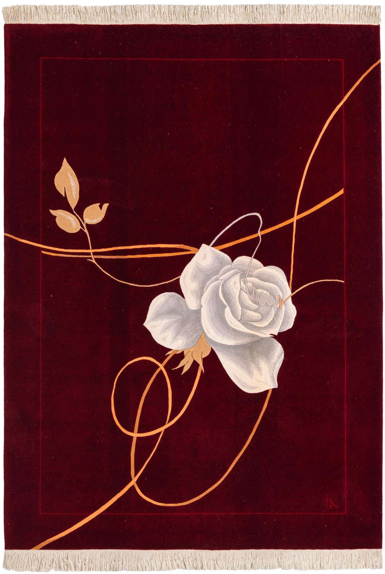 5' 7 x 7' 11 Hand Knotted Darya Wool Rug