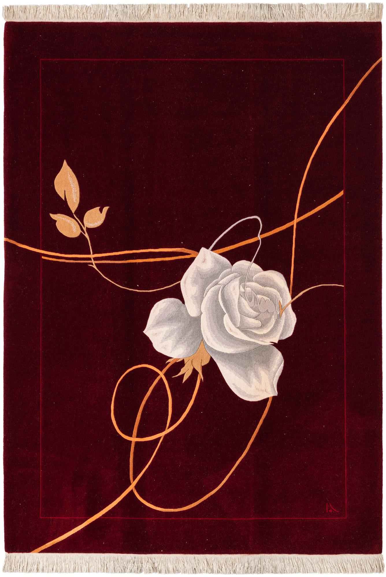 5' 8 x 8' Hand Knotted Darya Wool Rug