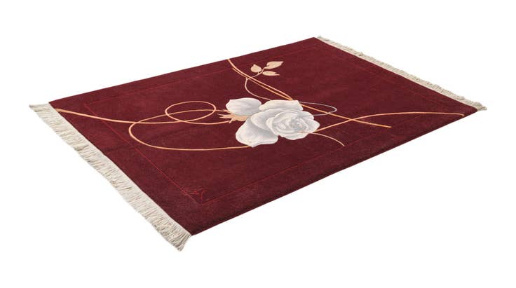 Detail image of 4' x 6' Hand Knotted Darya Wool Rug