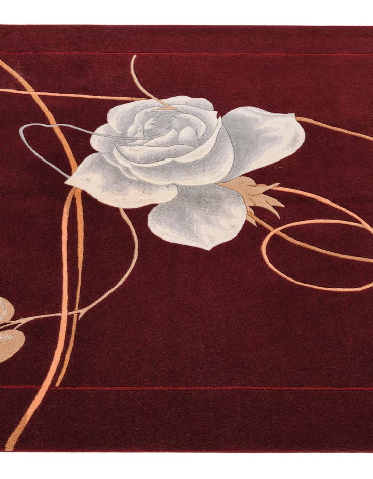 Detail image of 4' x 6'  Hand Knotted Darya Wool Rug