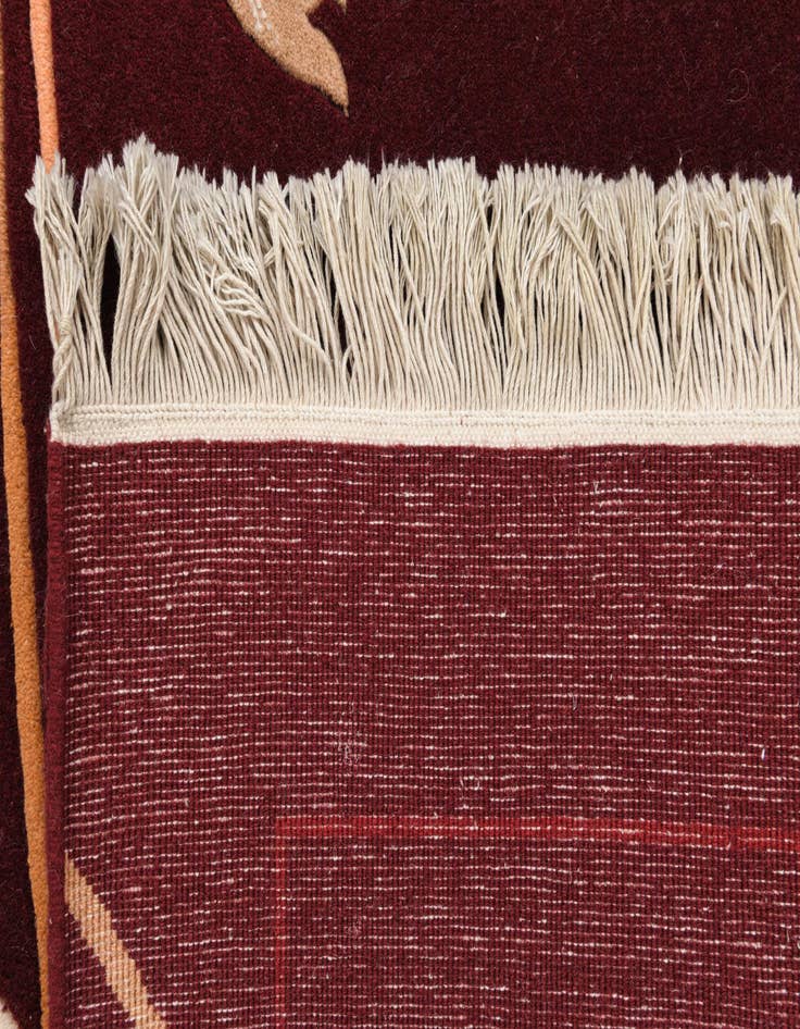 Detail image of 4' x 6'  Hand Knotted Darya Wool Rug