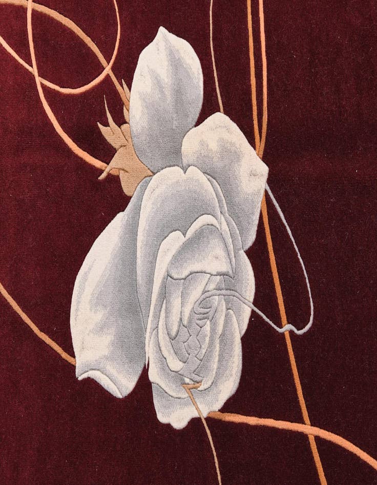 Detail image of 5' x 6' 8  Hand Knotted Darya Wool Rug