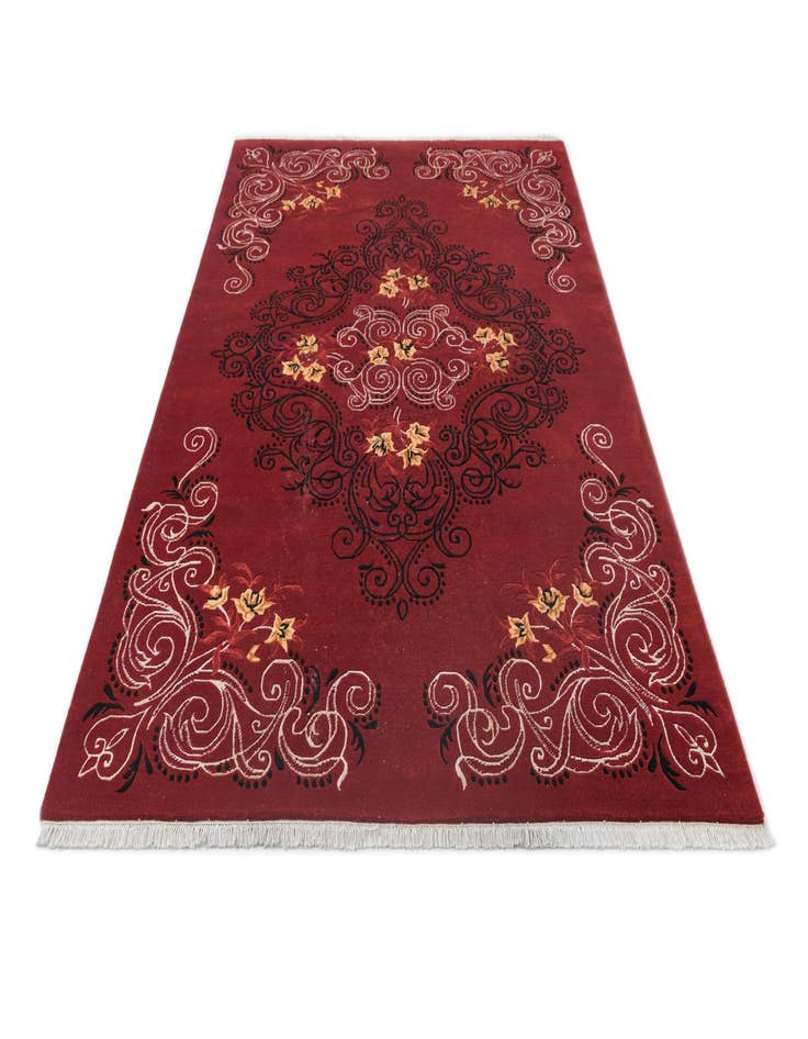 Detail image of 5' 7 x 8' 4  Hand Knotted Darya Wool Rug