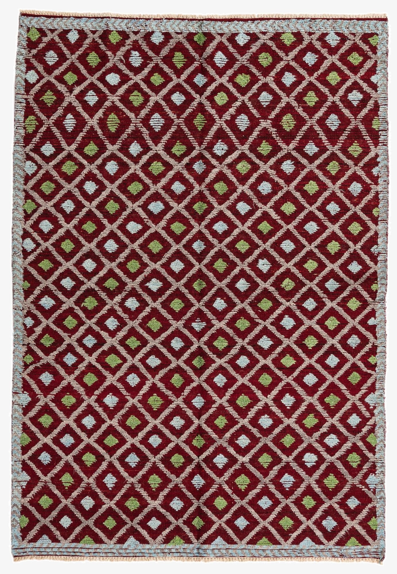 5' 7 x 8' 1  Hand Knotted Darya Wool Rug