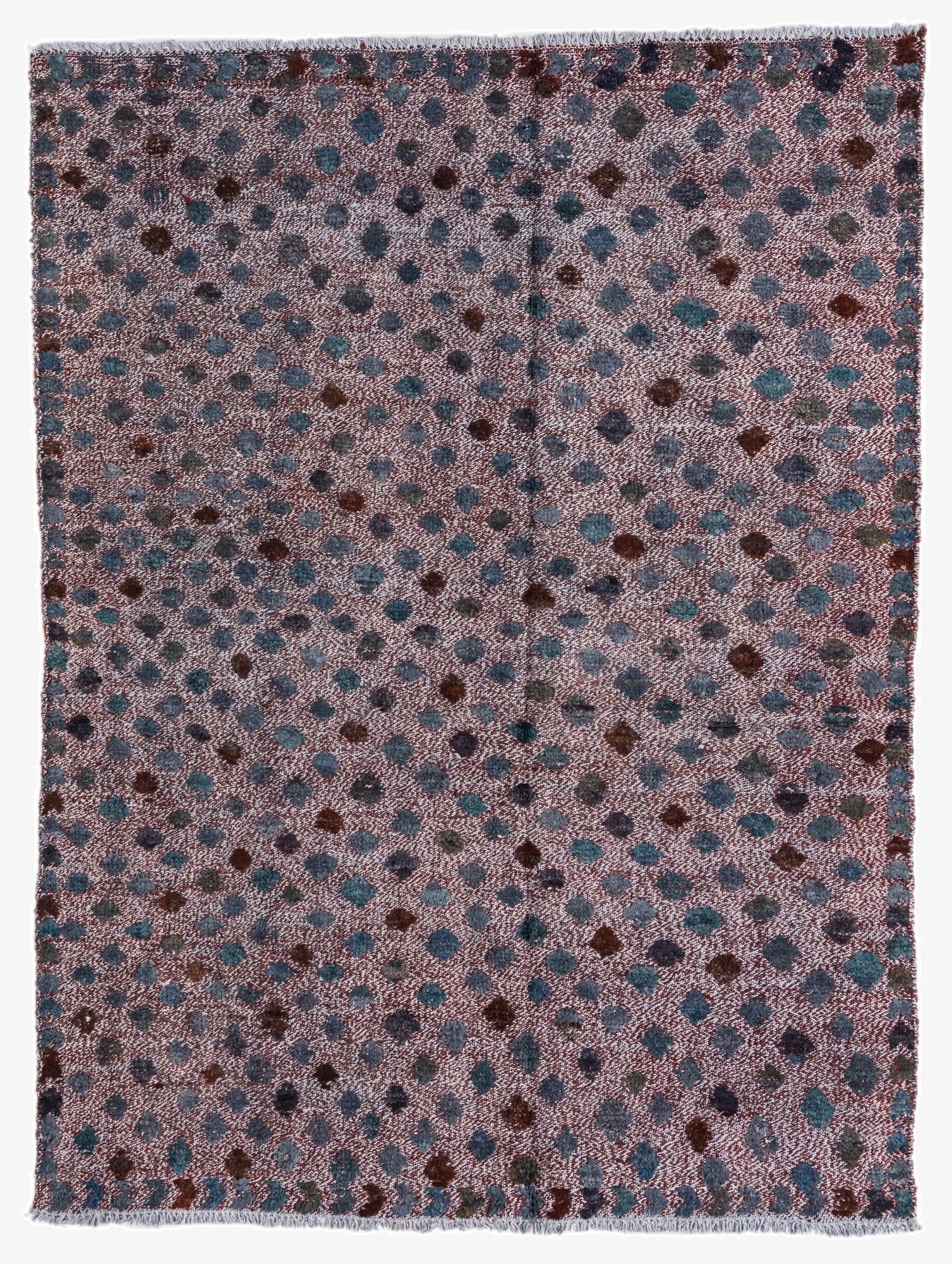 4' 10 x 6' 5  Hand Knotted Darya Wool Rug