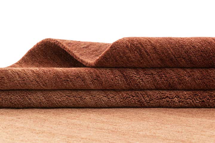 5' 2 x 6' 5 Hand Knotted Gabbeh Wool Rug