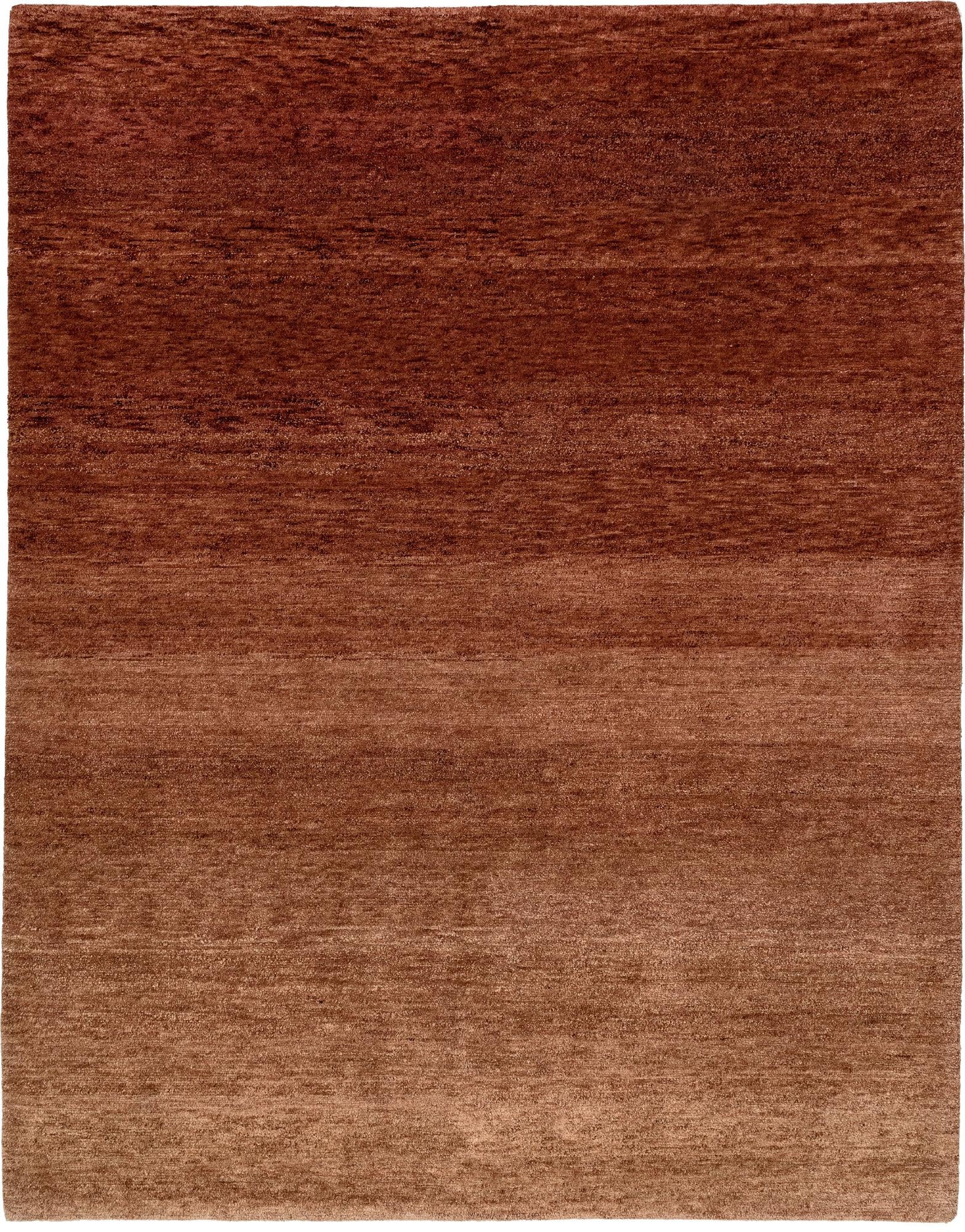 5' 2 x 6' 5 Hand Knotted Gabbeh Wool Rug