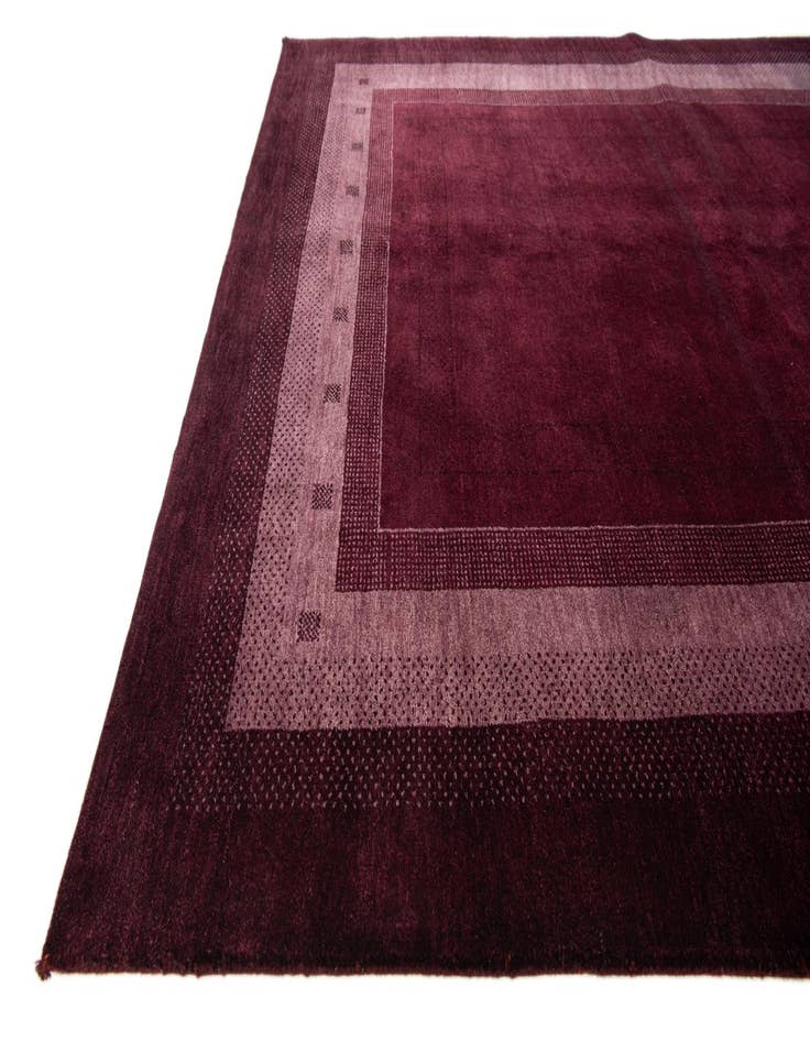 Detail image of 5' 7 x 7' 10  Hand Knotted Gabbeh Wool Rug