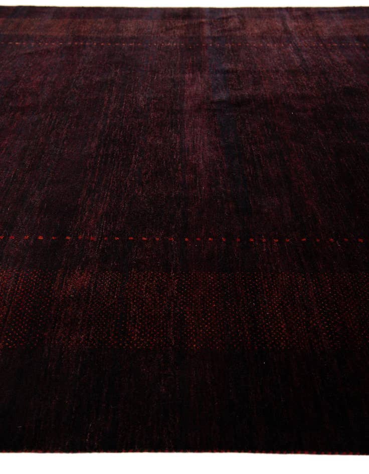 Detail image of 5' 10 x 8' Hand Knotted Gabbeh Wool Rug