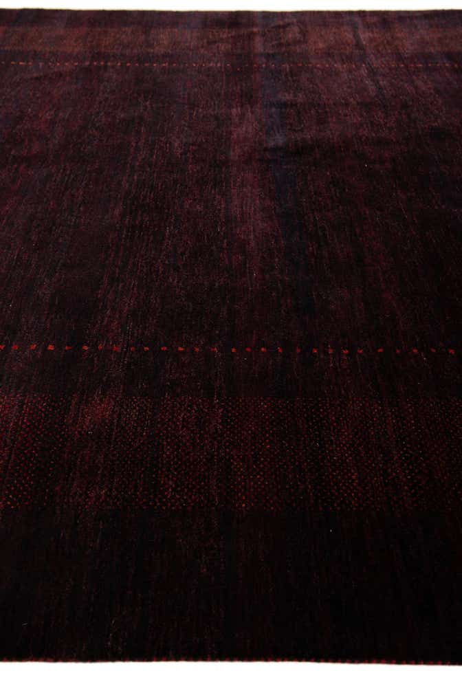 5' 10 x 8' Hand Knotted Gabbeh Wool Rug