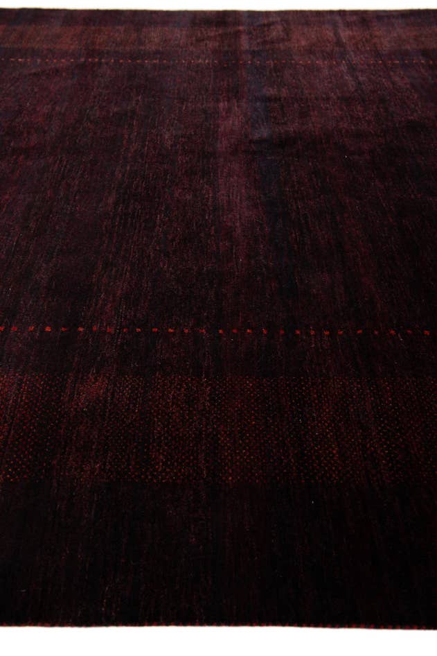 Detail image of 5' 10 x 8' Hand Knotted Gabbeh Wool Rug