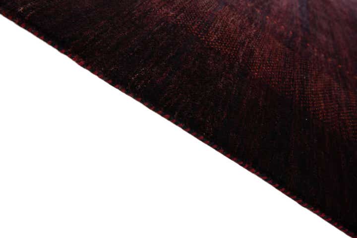 5' 10 x 8' Hand Knotted Gabbeh Wool Rug