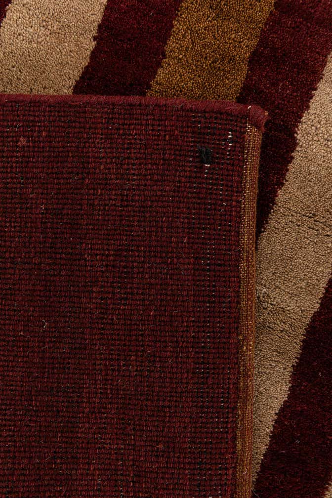 6' 7 x 9' 11 Hand Knotted Gabbeh Wool Rug