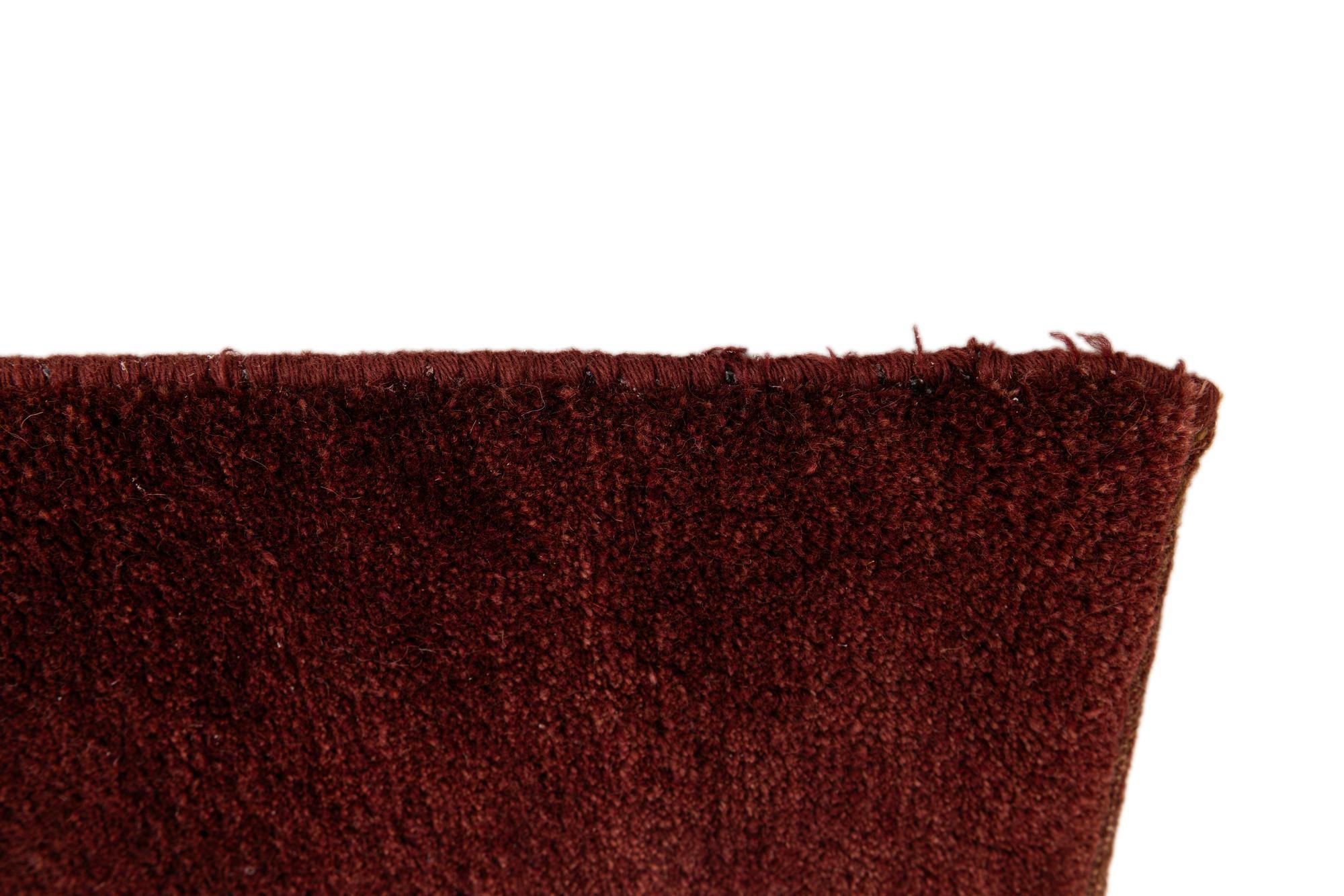 6' 7 x 9' 11 Hand Knotted Gabbeh Wool Rug