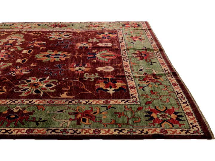 10' x 13' 1 Hand Knotted Heriz Rug