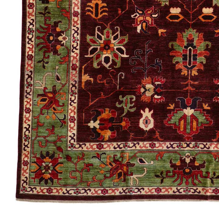 10' x 13' 1 Hand Knotted Heriz Rug