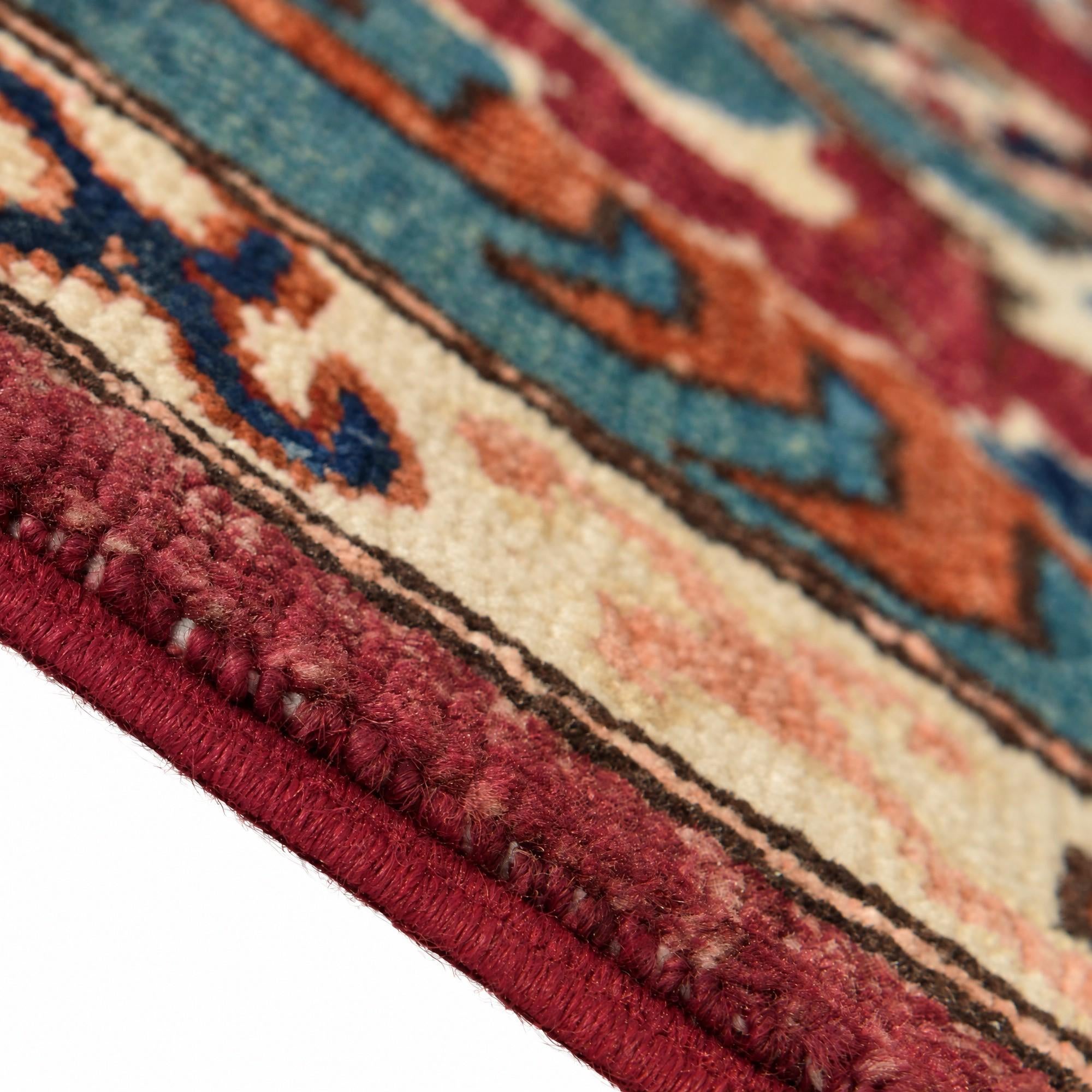 205cm x 300cm Hand Knotted Heriz Rug