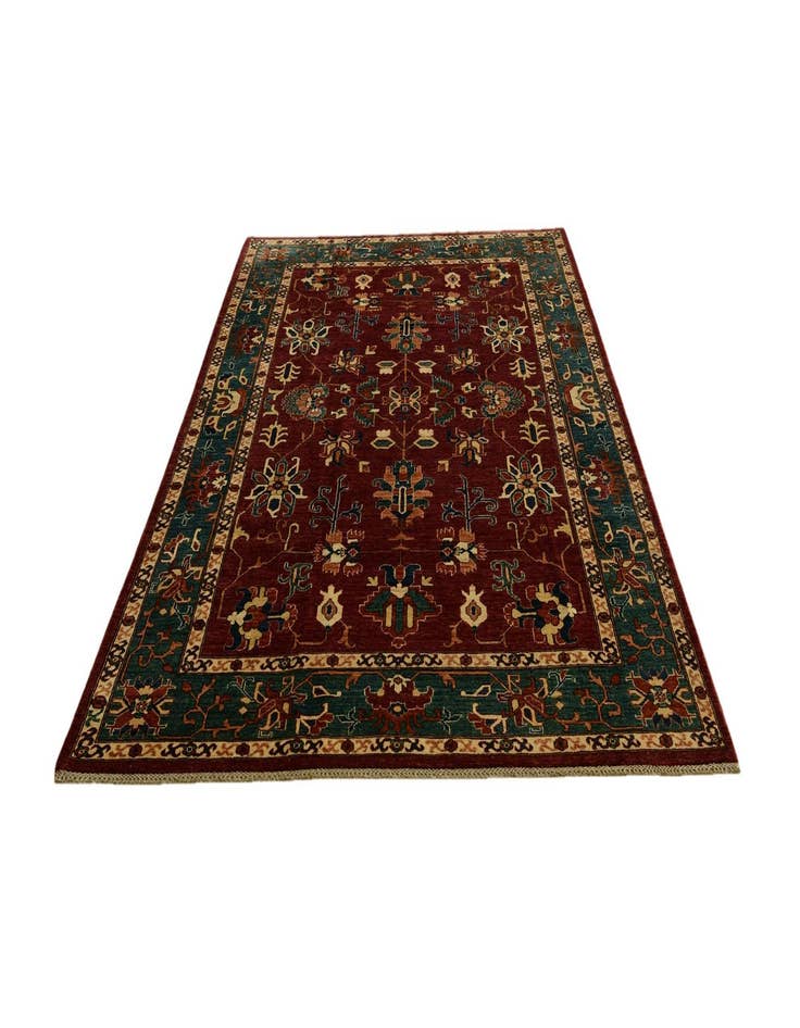 Detail image of 6' 9 x 9' 7 Hand Knotted Heriz Rug
