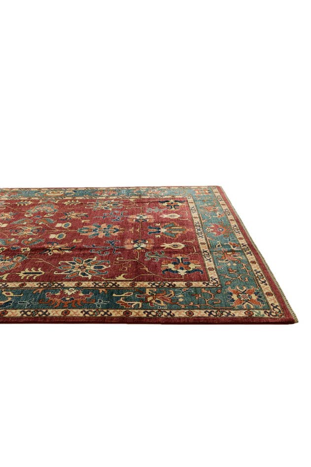 Detail image of 6' 9 x 9' 7 Hand Knotted Heriz Rug